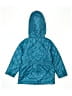 London Fog 100% Polyester Teal Raincoat Size S (kids) - photo 2