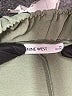 Nine West 100% Polyester Solid Green Casual Pants Size M - photo 7