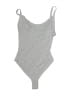 Forever 21 Solid Gray One Piece Swimsuit Size M - photo 2