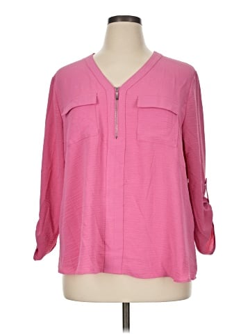 Cato 3/4 Sleeve Blouse (view 1)