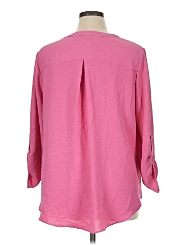 Cato 3/4 Sleeve Blouse (view 2)