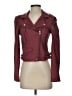 IRO 100% Leather Burgundy Leather Jacket Size EU (FR) 36 / US 4 - photo 1