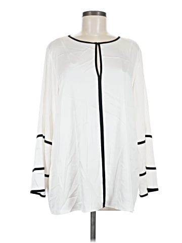 Donna Karan New York 3/4 Sleeve Blouse (view 1)