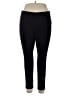 Ava & Viv Solid Black Active Pants Size 1X - photo 1