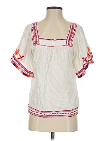 Madewell Short Sleeve Blouse (view 1)