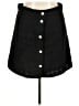 H&M 100% Polyester Tweed Black Denim Skirt Size 16 - photo 1