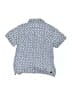 Tea 100% Cotton Paisley Blue Short Sleeve Button-Down Shirt Size 4 - photo 2