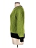 Listicle Color Block Green Pullover Sweater Size L - photo 5