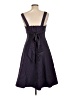 David's Bridal 100% Polyester Solid Purple Cocktail Dress Size 10 - photo 2