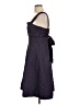 David's Bridal 100% Polyester Solid Purple Cocktail Dress Size 10 - photo 5