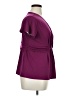 George Burgundy Purple Short Sleeve Blouse Size XL - photo 4