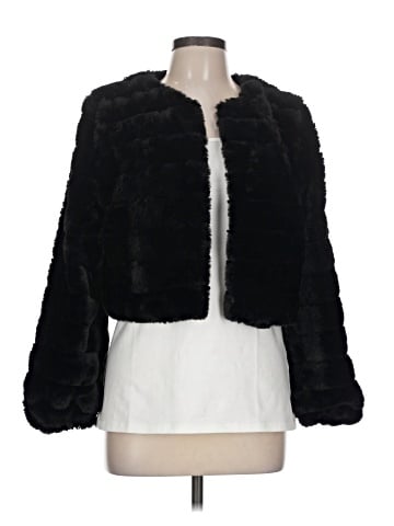 Joseph A. Faux Fur Jacket (view 1)