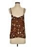 Topshop Brown Sleeveless Top Size 4 - photo 1