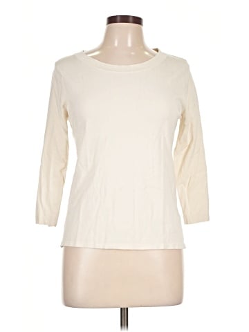 August Silk 3/4 Sleeve T-Shirt (view 1)