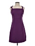 Rampage Solid Purple Cocktail Dress Size 5 - photo 1