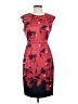 Tahari Graphic Red Cocktail Dress Size S (estimated) - photo 1