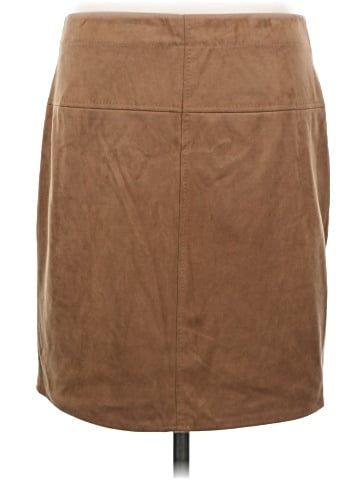 Max Studio Faux Leather Skirt (view 2)