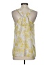 The Limited 100% Polyester Yellow Sleeveless Blouse Size S - photo 2