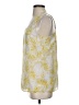 The Limited 100% Polyester Yellow Sleeveless Blouse Size S - photo 5