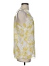 The Limited 100% Polyester Yellow Sleeveless Blouse Size S - photo 4