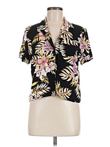 Volcom Short Sleeve Blouse (view 1)