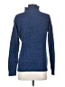 J. McLaughlin Solid Blue Turtleneck Sweater Size XS - photo 2