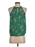 Papermoon 100% Polyester Green Tank Top Size XS (petite) - photo 2