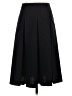 Club Monaco Solid Black Formal Skirt Size 4 - photo 2