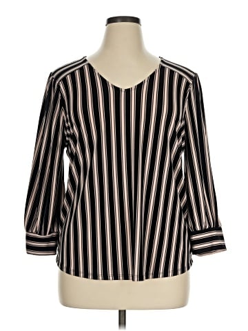 Adrianna Papell 3/4 Sleeve Blouse (view 1)