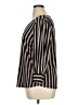 Adrianna Papell Stripes Black 3/4 Sleeve Blouse Size XL - photo 5
