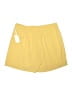 Stylus Solid Yellow Shorts Size 1X - photo 2