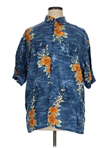 Assorted Brands Short Sleeve Button-Down Shirt (view 1)