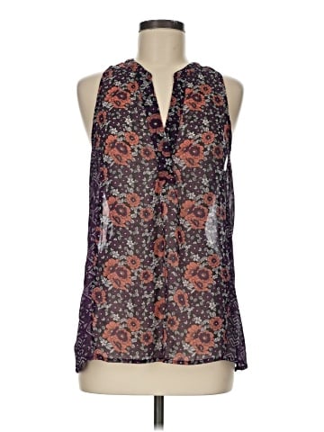 Alice Blue Sleeveless Blouse (view 1)