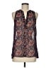 Alice Blue 100% Polyester Purple Sleeveless Blouse Size M - photo 1