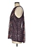 Alice Blue 100% Polyester Purple Sleeveless Blouse Size M - photo 5