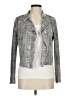Skies Are Blue Paisley Silver Gray Jacket Size M - photo 1