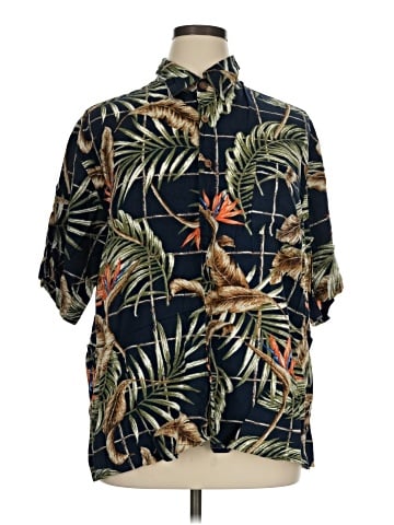 Puritan Short Sleeve Button-Down Shirt (view 1)