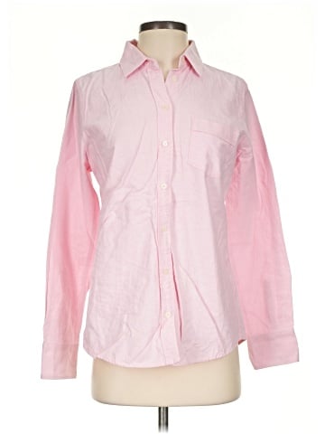 J.Crew Factory Store Long Sleeve Button-Down Shirt (view 1)