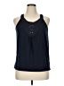 Joe Fresh Blue Sleeveless Blouse Size XL - photo 1