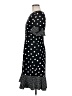 Talbots 100% Polyester Polka Dots Black Casual Dress Size 6 - photo 5