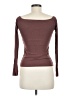 Klassy Network Brown Long Sleeve Top Size M - photo 2