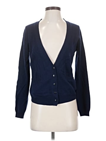 Velvet Cashmere Cardigan (view 1)
