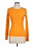 Everlane Orange Long Sleeve Henley Size L - photo 1