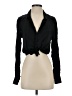 Wilfred 100% Cupro Black Long Sleeve Blouse Size S - photo 1