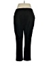 dalia Solid Black Active Pants Size XL - photo 2