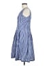 Nine West Checkered-gingham Blue Casual Dress Size 6 - photo 5