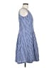 Nine West Checkered-gingham Blue Casual Dress Size 6 - photo 4