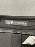 Zara Solid Black Shorts Size M - photo 3