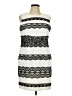 NY Collection Ivory Cocktail Dress Size L (petite) - photo 1
