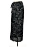 W by Worth 100% Polyester Paisley Black Casual Skirt Size 0 - photo 2